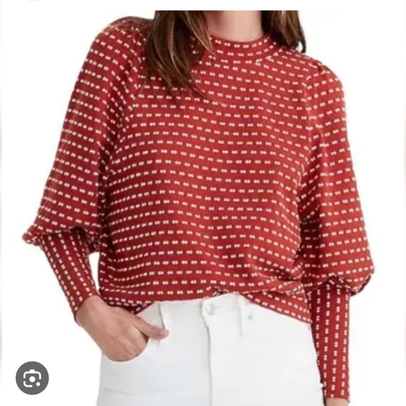 Madewell Tops - Madewell Puff-Sleeve Top
